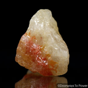 Himalaya Red Gold Azeztulite Raw Crystal Azozeo Activated