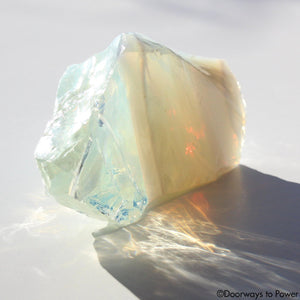 Angel Aura Opal Monatomic Andara Crystal Temple Piece '144 Beacon' RESERVED.