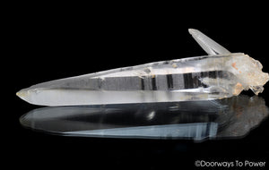 Lemurian Seed Bridge Inner Child Quartz Crystal Laser Wand 'Deep Penetrating Healing Energy'