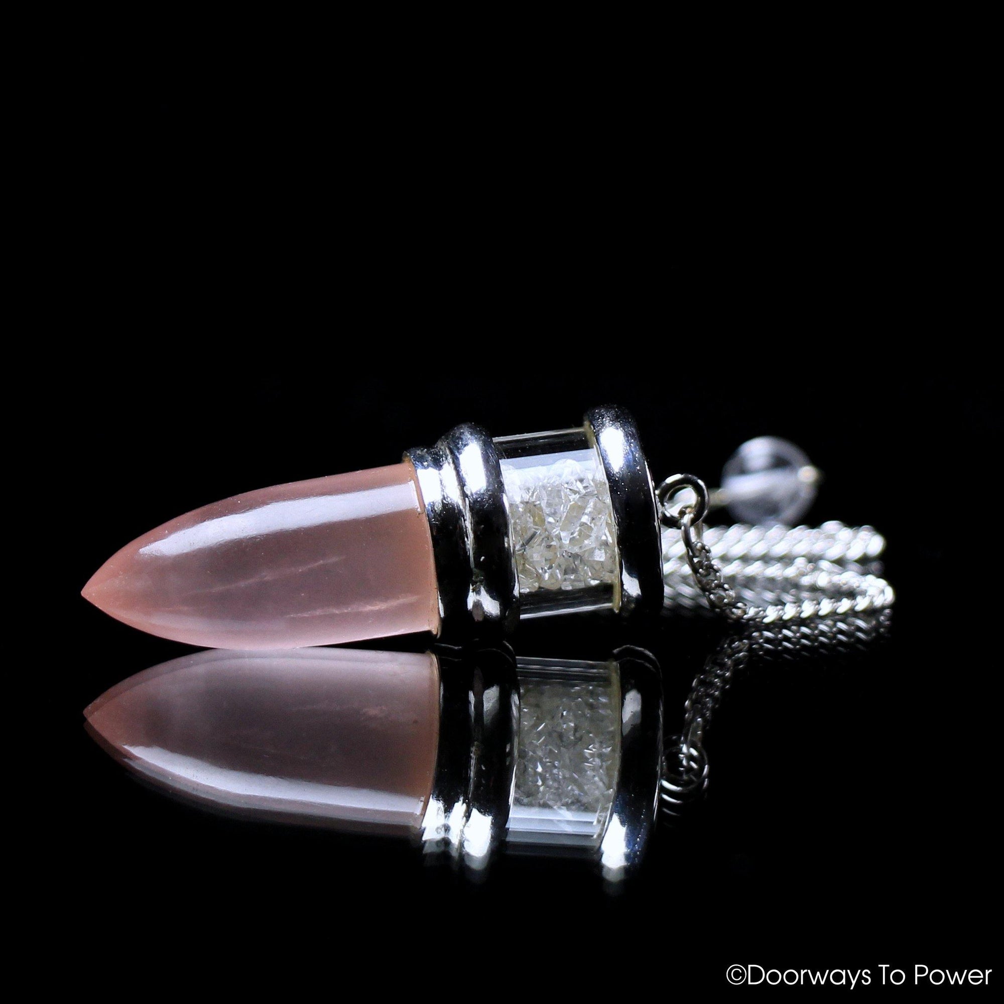 Rose Quartz & Herkimer Diamonds Pendulum Answers