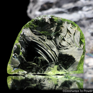 Terra Olive Earth Shaman Monatomic Andara Crystal 'Ancient Earth Keeper'