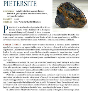 Pietersite Properties