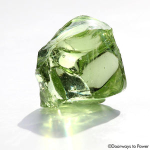 Terra Olive Earth Shaman Andara Crystal Pod 'One Who Sees in the Dark'