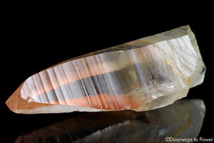 Tangerine Dream Lemurian Master Record Keeper Crystal Wand 'Densities & Doorways'