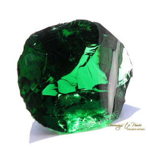 Thoth the Atlantean Emerald Green Andara Crystal