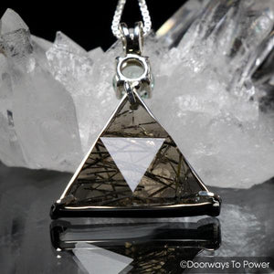 Star of David Vogel Crystal Pendant Tools for Evolution Jewelry