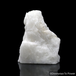 White Azeztulite Crystal Altar Stone Azozeo Activated Synergy 12 Stone