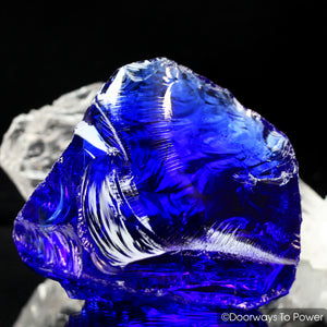 Elestial Starlight Sapphire & Tanzanite Fire Monatomic Andara Crystal Altar Stone