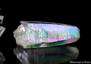 Angel Aura Colombian Lemurian Quartz Record Keeper Crystal 'Cherubim'