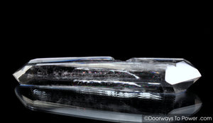 John of God Crystal Double Terminated Crystal Wand 'Weapon of Light'