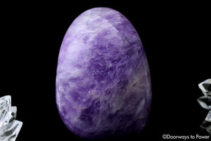 Amazez Azeztulite Quartz Crystal Altar Stone