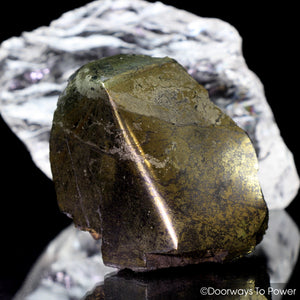 Healers Gold Crystal Altar Stone