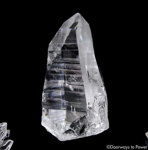 Colombian Lemurian Light Quartz Isis Crystal Point 'Illuminate'