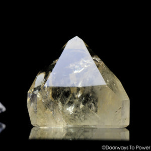 John of God Crystal Citrine 'Abundance Stone' Manifest Spirit Isis Casa Crystal Point