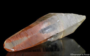 Tangerine Dream Lemurian Master Record Keeper Crystal Wand 'Densities & Doorways'