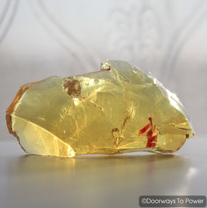 Solaris Monatomic Andara Crystal Glass with Rainbows 'Cosmic Compass'