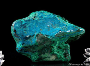 Malachite & Chrysocolla Crystal Specimen 'Stone of the Goddess' A++