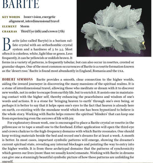 Barite Metaphysical Properties