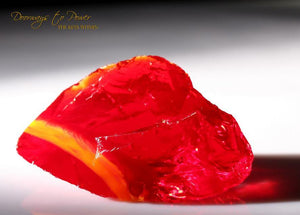 Lemurian Sunrise Andara Crystal Glass Mt Shasta