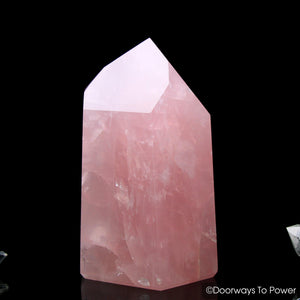 John of God Rose Quartz Master Dow Casa Crystal