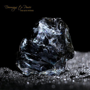 Iridium Black Monatomic Andara Crystal California