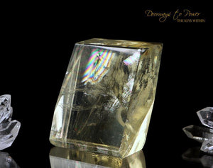 Golden Optical Calcite Crystal 'Multi Dimensional Awareness'