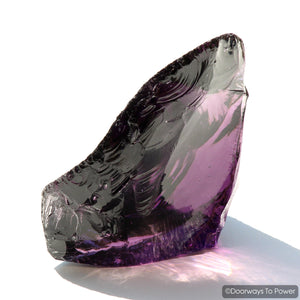 Merlins Light Purple Monatomic Andara Crystal 'Alchemist' Between Worlds