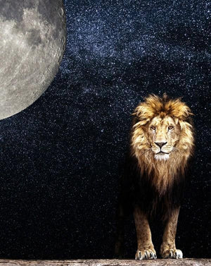 Moldavite Tektite Hand Carved Lions Head 'Museum Quality'