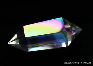 Angel Aura Quartz DT Manifest Spirit Isis Crystal 'Angelic Healer'