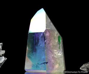 Lemurian Seed Aura Quartz Crystal Dow