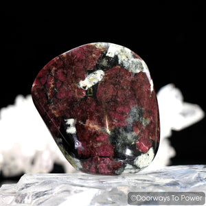 Eudialyte Aegirine Polished & Tumbled Palm Stone Crystal