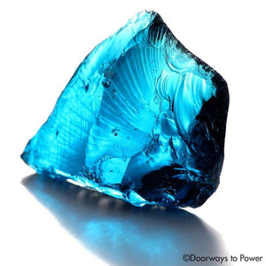 Electric Blue Atlantean Monatomic Andara Crystal 'Pleiadian Emissaries of the Light'
