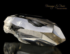 Golden Lemurian Crystal 'Light Language' 9D Energy Gateway