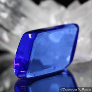 Siberian Blue Quartz Crystal