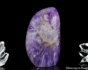 Amazez Azeztulite Quartz Crystal Altar Stone