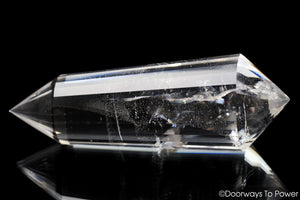 24 Sided Vogel Crystal Quartz Wand