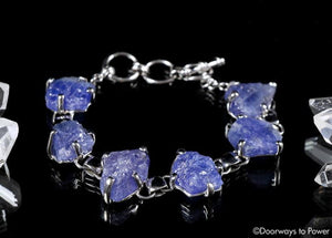 Tanzanite gemstone bracelet