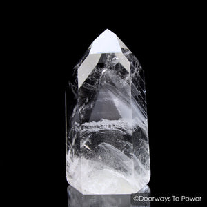 John of God Phantom Quartz Channeling Casa Healing Crystal Point