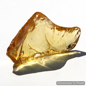 Lemurian Etherium Gold Andara Crystal