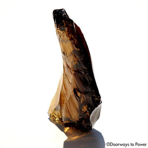 Smoky Earth Shaman Brown Andara Crystal 'Neith, the Divine Mother”