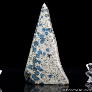 K2-Stone Azure Himalayan Crystal Altar Stone