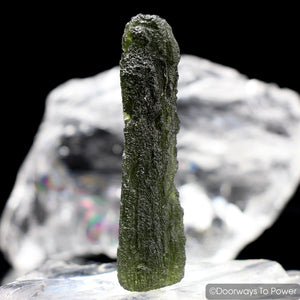 Moldavite Tektite Large Museum Quality Synergy 12 Stone Natural