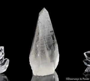 Lemurian Quartz Crystal 'Light Language 9D Energy Gateway'