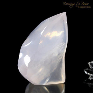 Rose Quartz Crystal Sculpture