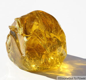 Solaris Andara Crystal Altar Stone Light Coded 'Galactic Sun'