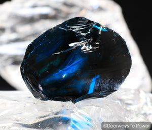 Elestial Starlight Sapphire Monatomic Lady Nellie Andara Crystal