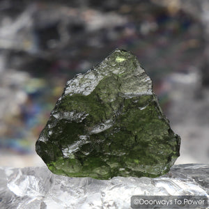 Moldavite Tektite & Synergy 12 Stone