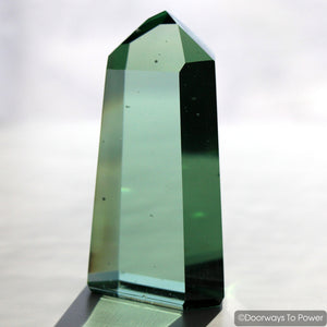 John of God Crystal Green Obsidian Casa Crystal Master Dow