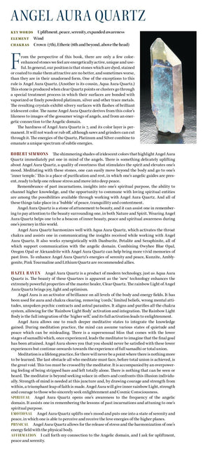 Angel Aura Colombian Lemurian Quartz Record Keeper Crystal 'Cherubim'