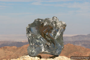 Cosmic Ice Elder Clear Andara Crystal 'INFINITY' 7.5 lbs Rare & Authentic